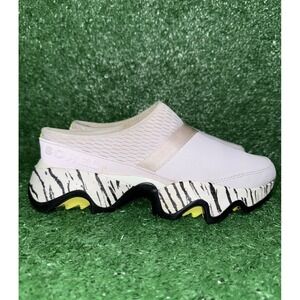 Sorel Kinetic Impact II Women Size 6.5 Pink Zebra Mule Comfort Athletic Sneakers